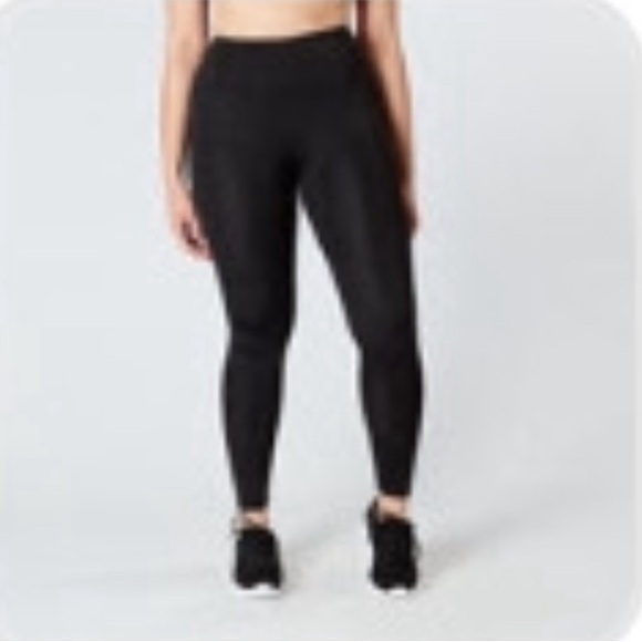 Brand new JUST STRONG black pocket tights 2XL - Picture 1 of 6